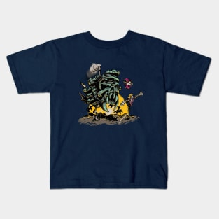 Moving Castle Grayskull Kids T-Shirt